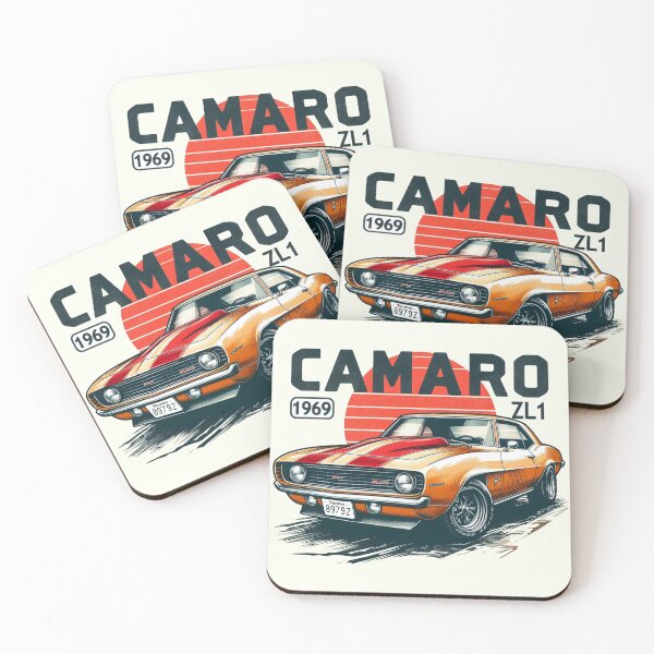 Item preview, 1969 Camaro ZL1 designed and sold by CreepyCornerArt.