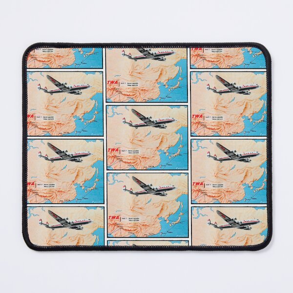 Item preview, Airline advertising from the 50s and 60s, retro airline advertising designed and sold by RoyalTarget.