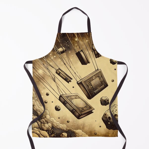 Item preview, Books Adrift in Cosmic Dust designed and sold by PictorialWhimsy.