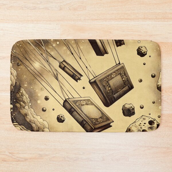 Item preview, Books Adrift in Cosmic Dust designed and sold by PictorialWhimsy.