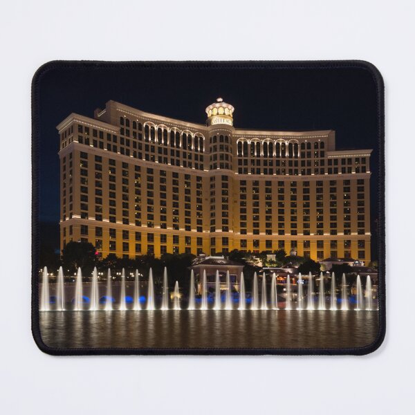 Item preview, Golden Yellow Facade - Bellagio Fountains Las Vegas Nevada USA designed and sold by Georgia Mizuleva.