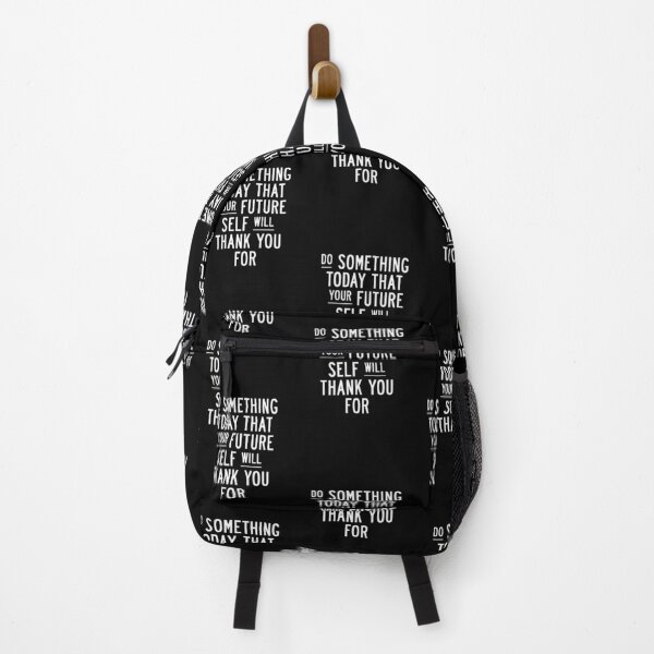 Item preview, Do Something Today That Your Future Self Will Thank You For in Black and White designed and sold by MotivatedType.