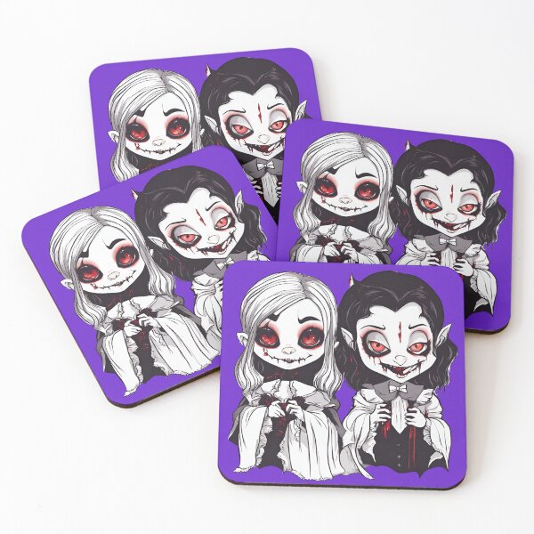 Item preview,  Sweetly scary vampires designed and sold by ELEORIS.