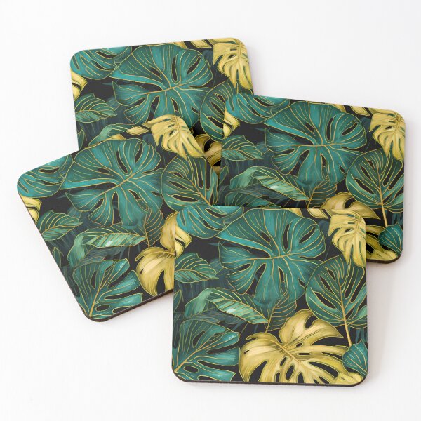 Item preview, Seamlees Monstera Jungle Vibes designed and sold by HisoTorDesign.
