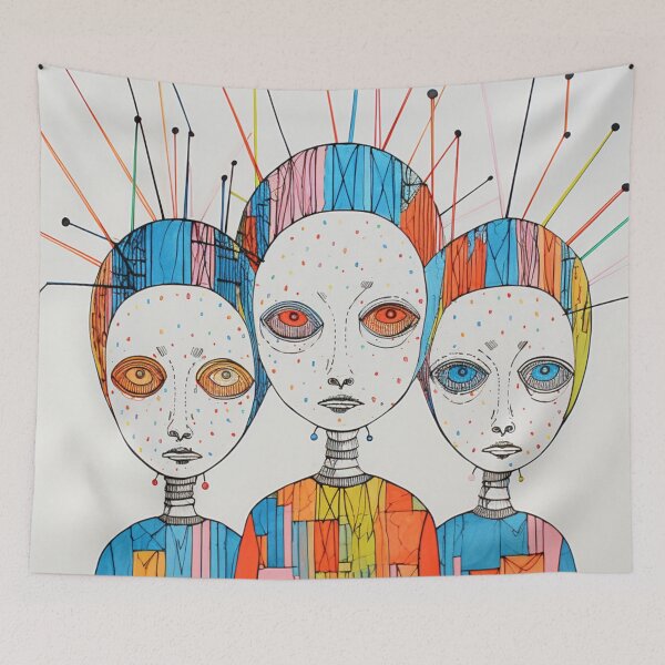 Item preview, The Visitors Pastels designed and sold by whitecat23.
