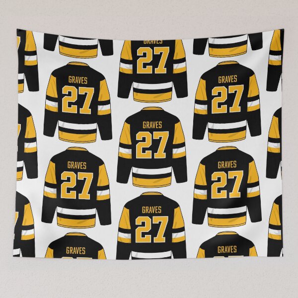 Item preview, Ryan Graves Pittsburgh jersey designed and sold by Tarroi.