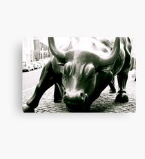 Lienzo Charging Bull
