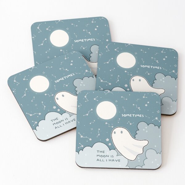 Item preview, sometimes the moon is all i have designed and sold by Inkcapella.