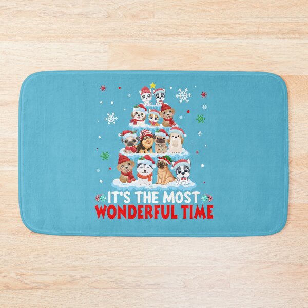 Item preview, its the most wonderful time christmas for dog lovers  designed and sold by dimaxstore.