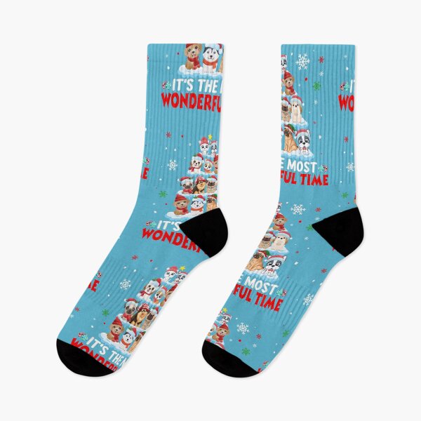Item preview, its the most wonderful time christmas for dog lovers  designed and sold by dimaxstore.