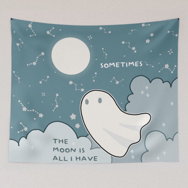 Item preview, sometimes the moon is all i have designed and sold by Inkcapella.