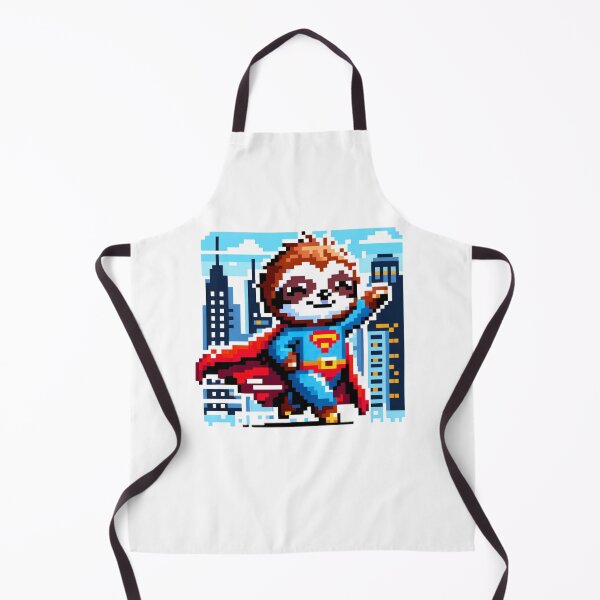 Item preview, Cityscape Sloth Defender: Unique Pixel Art Hero designed and sold by PixelPunkster.