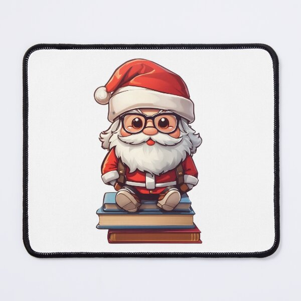 Item preview, Santa Clause with Books designed and sold by UltimateWorld.