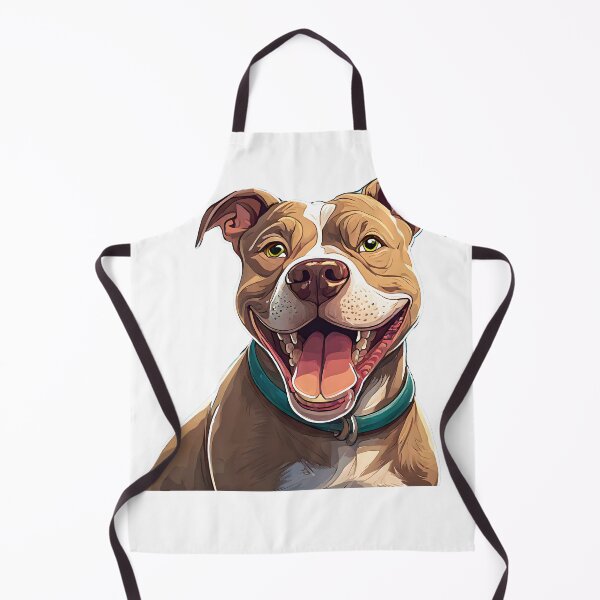 Item preview, Happy Pitbull dog breed designed and sold by emaotx.
