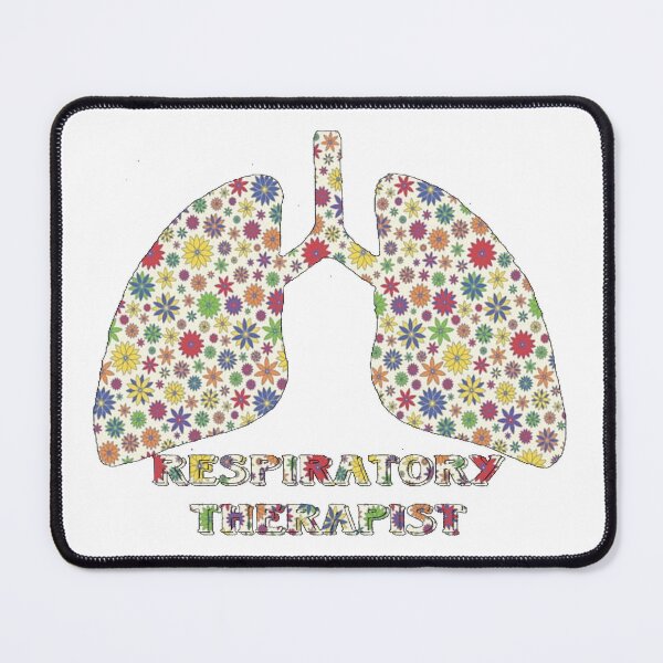 Item preview, Small Flowered Respiratory Therapist designed and sold by natnat7w.