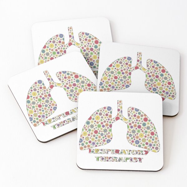 Item preview, Small Flowered Respiratory Therapist designed and sold by natnat7w.
