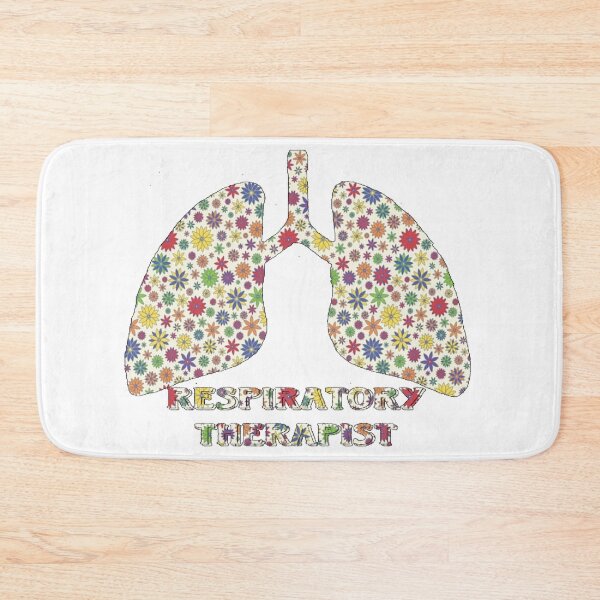 Item preview, Small Flowered Respiratory Therapist designed and sold by natnat7w.