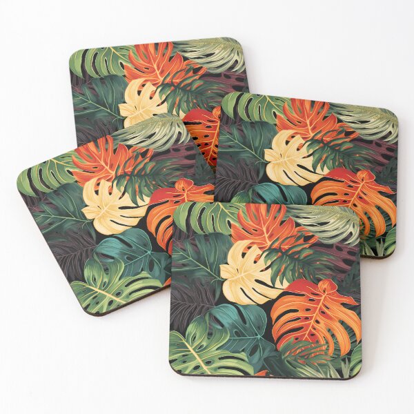 Item preview, Seamlees Monstera Tropical Oasis designed and sold by HisoTorDesign.