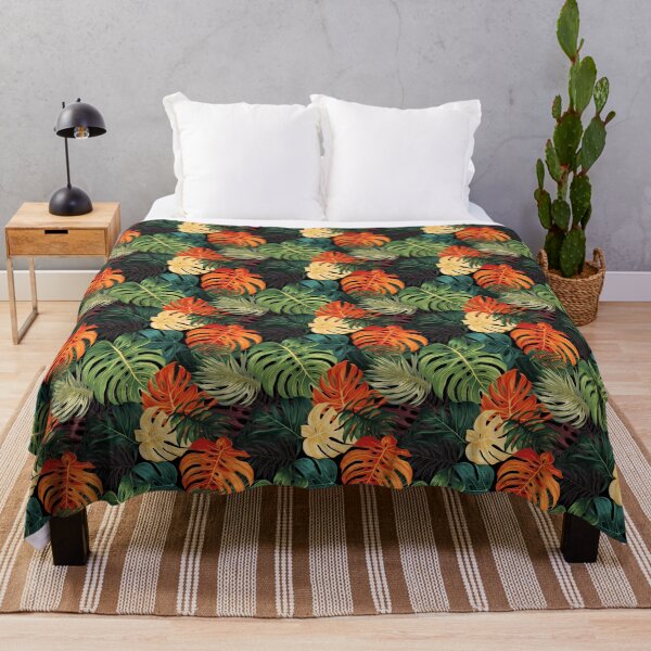 Item preview, Seamlees Monstera Tropical Oasis designed and sold by HisoTorDesign.