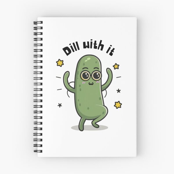 Item preview, Dill with it, Funny gift for pickle lovers designed and sold by Suhy.