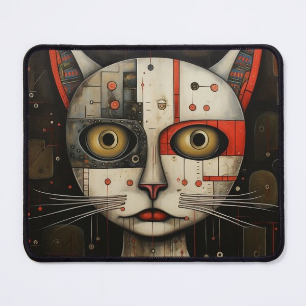 Item preview, Cat Woman Abstract designed and sold by whitecat23.