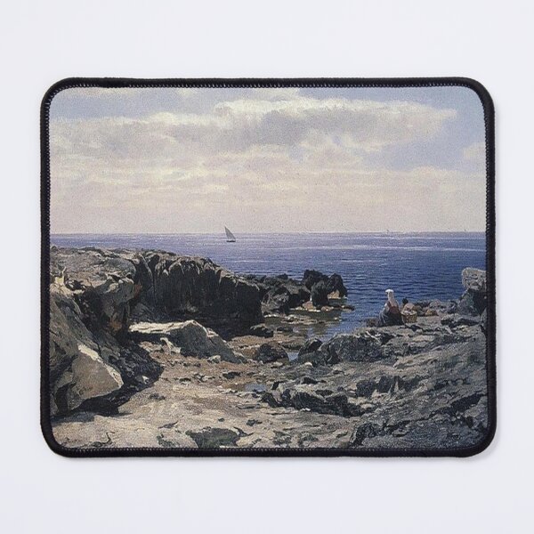 Item preview, Mediterranean Shore - Eugene Ducker designed and sold by tomorrowsart.