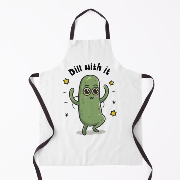 Item preview, Dill with it, Funny gift for pickle lovers designed and sold by Suhy.