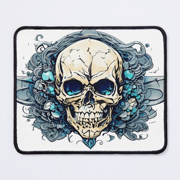 Item preview, Abstract Skull Illustration designed and sold by NordicBadger.