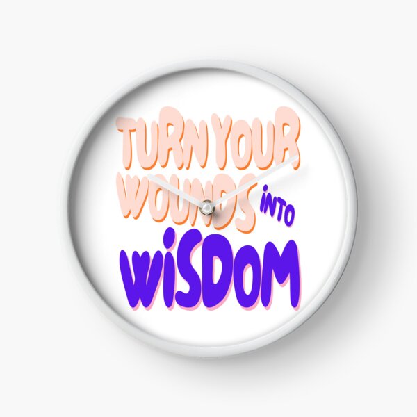 Item preview, Turn Your Wounds Into Wisdom designed and sold by linestoreflect.