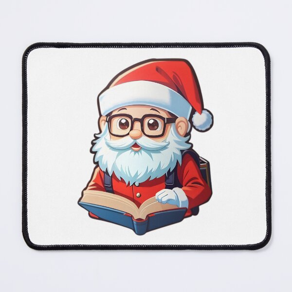 Item preview, Santa Clause with Books designed and sold by UltimateWorld.