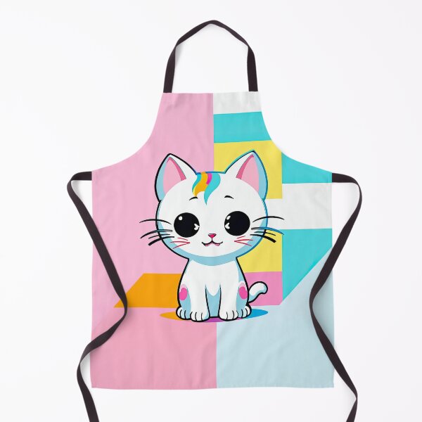 Item preview, Pastel Rainbow Kitten - Chic Chat Créations Ref.71 designed and sold by ChicChat.