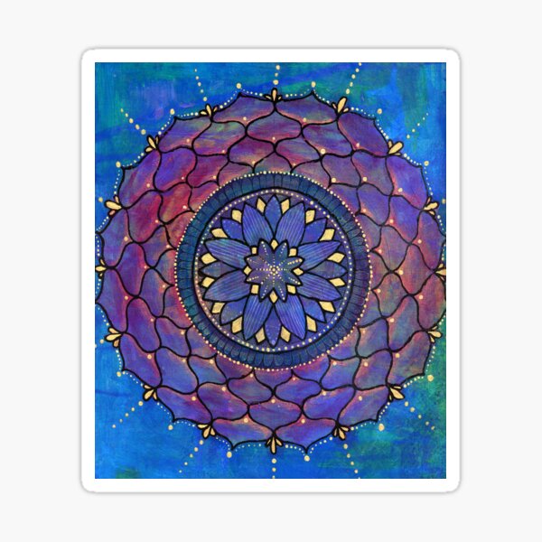 Devotion Mandala Sticker
