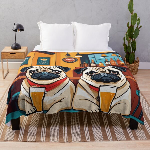 Item preview, Pugs at a Pub designed and sold by WildlifeInc.