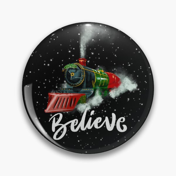 Item preview, Believe Train North Pole Xmas Santa Claus Christmas Long Sleeve  designed and sold by Allaouitige4.