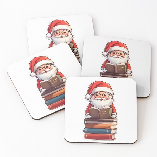 Item preview, Santa Clause with Books designed and sold by UltimateWorld.
