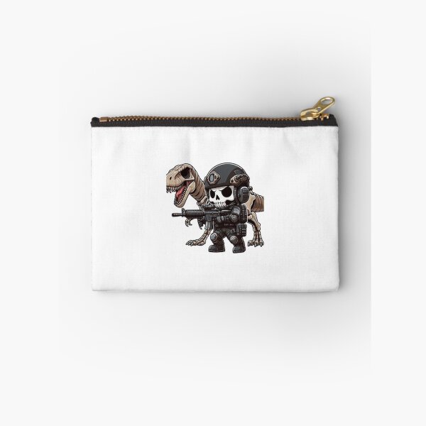 Item preview, Cute skeleton in tactical gear with raptor designed and sold by Wxjtecki.
