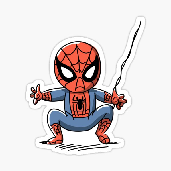 Baby Spiderman Stickers for Sale