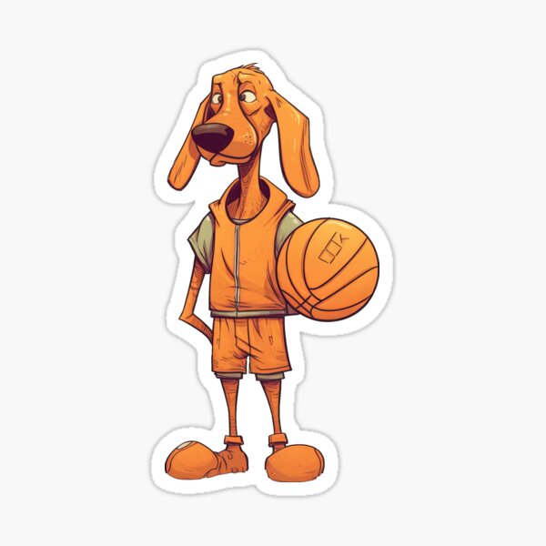 Item preview, Basketball dog designed and sold by Soulskier.