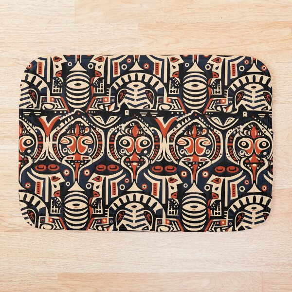 Artikelvorschau, Nahtloses Fliesenmuster im afrikanischen Stil entworfen und verkauft von ZeptepiPatterns.