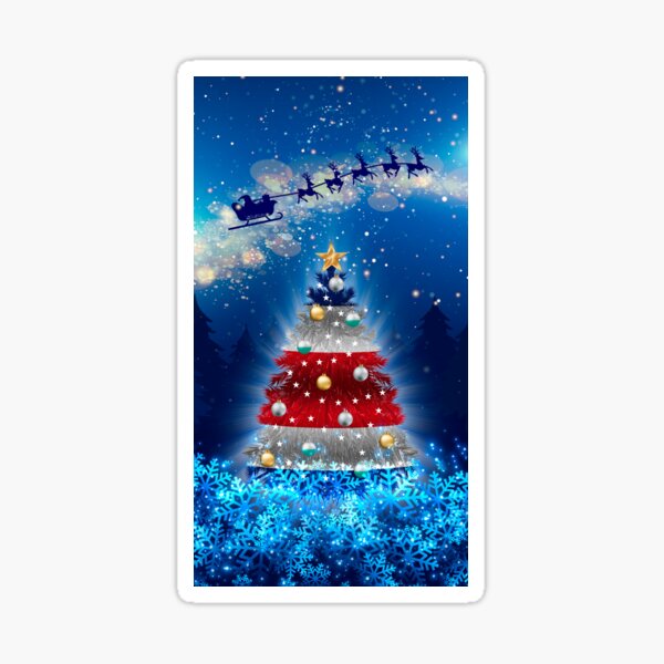 Item preview, Costa Rica Flag - Christmas Tree Flag designed and sold by WdiCreative.