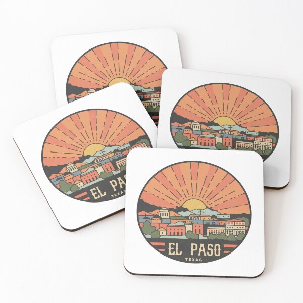 Item preview, El Paso, Texas | Sunrise in the city designed and sold by CircinusStore.
