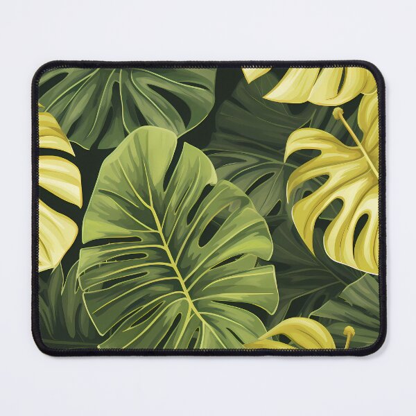Item preview, Seamlees Monstera Nature's Bounty designed and sold by HisoTorDesign.