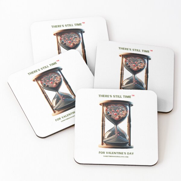 Item preview, For Valentine's Day ‘THERE’S STILL TIME’ (TM) hourglass designed and sold by Christopher Bradley.