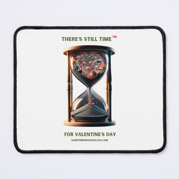 Item preview, For Valentine's Day ‘THERE’S STILL TIME’ (TM) hourglass designed and sold by Christopher Bradley.
