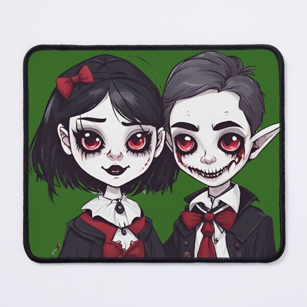 Item preview, School vampire couple designed and sold by ELEORIS.