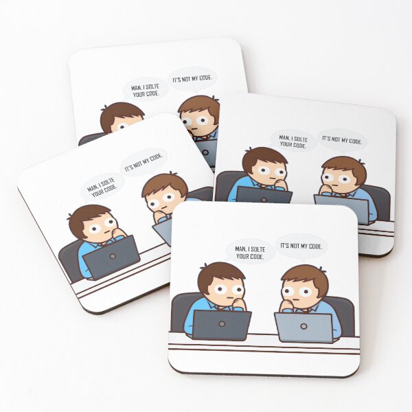 Item preview, Programmers share the code designed and sold by BambatsArtStore.