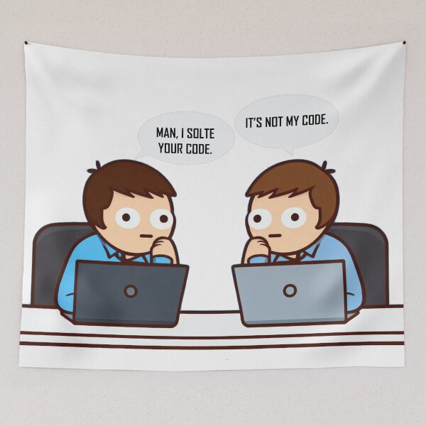 Item preview, Programmers share the code designed and sold by BambatsArtStore.