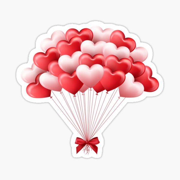 Item preview, Heart balloons  designed and sold by LionessLove.