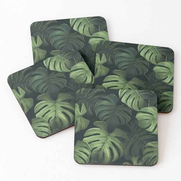 Item preview, Seamlees Monstera Tropical Oasis designed and sold by HisoTorDesign.