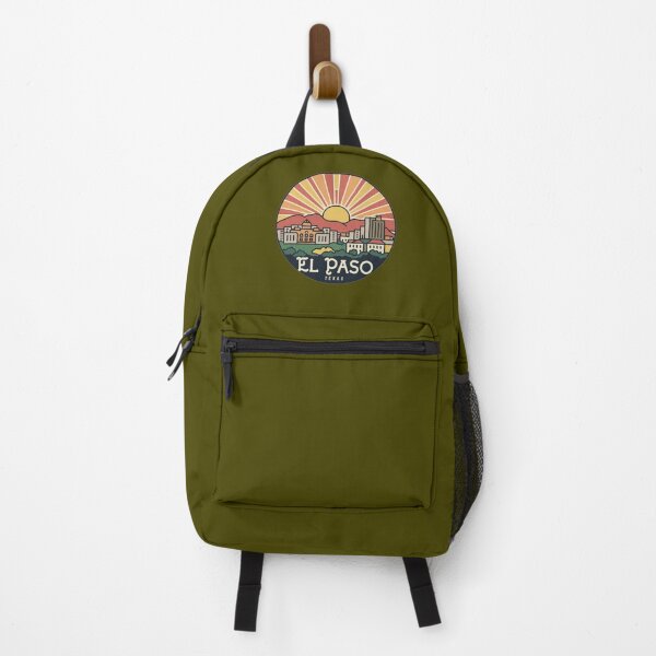 Item preview, El Paso, Texas | Sunrise in the city with mountains designed and sold by CircinusStore.